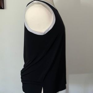 Black and White Banana Republic Blouse